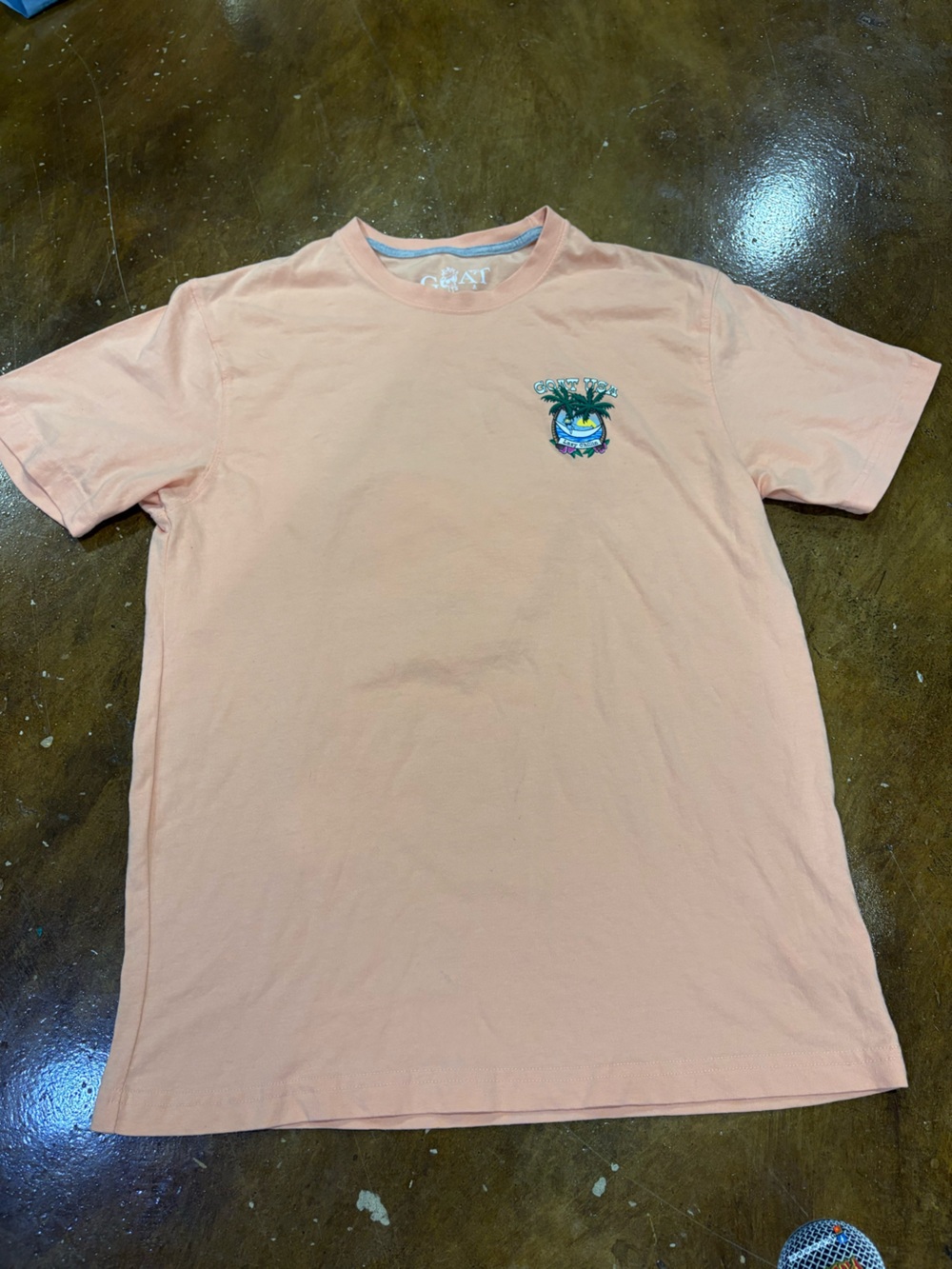 Peach Short-Sleeve Graphic Tee by GAP